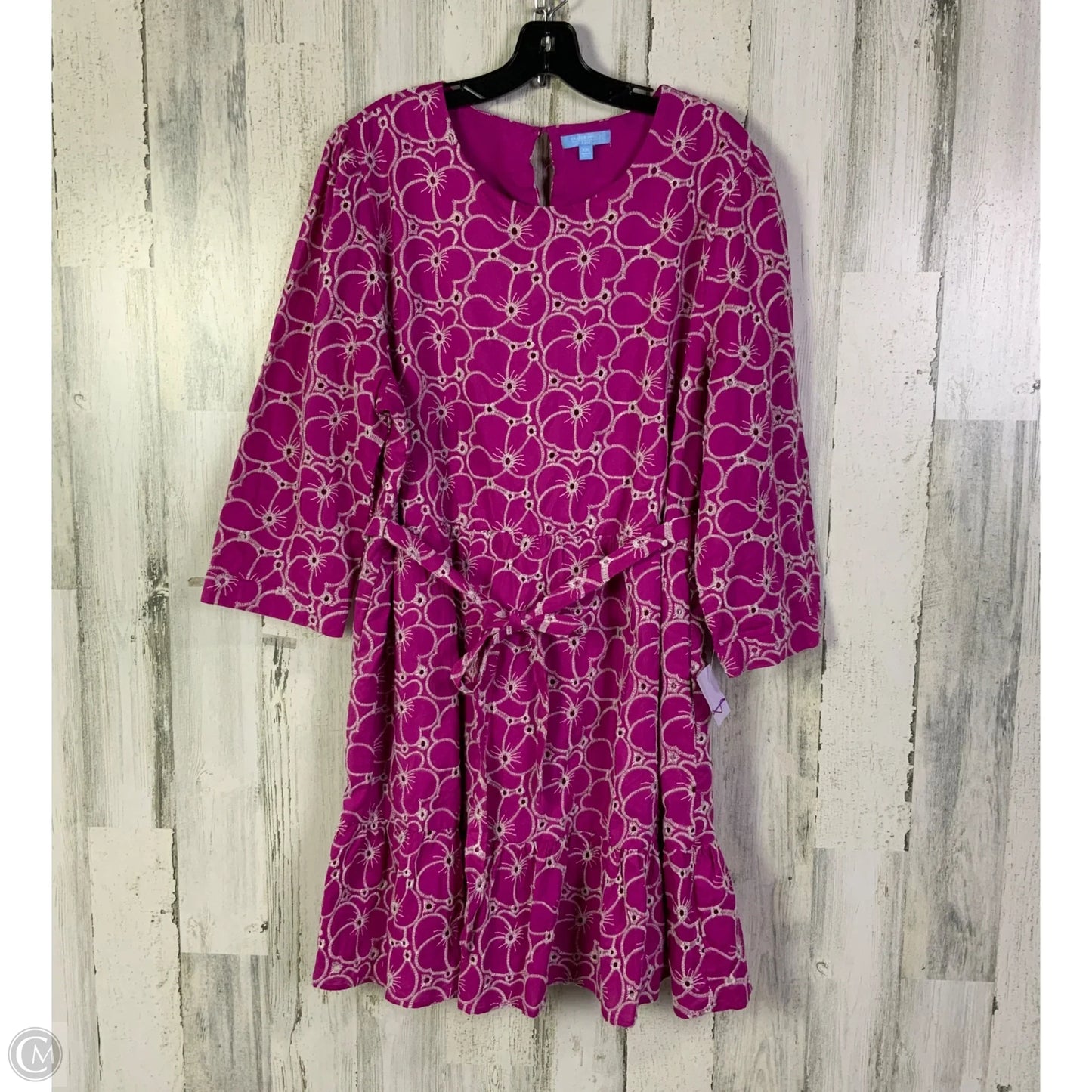 Dress Casual Short By Draper James In Pink, Size: Xxl