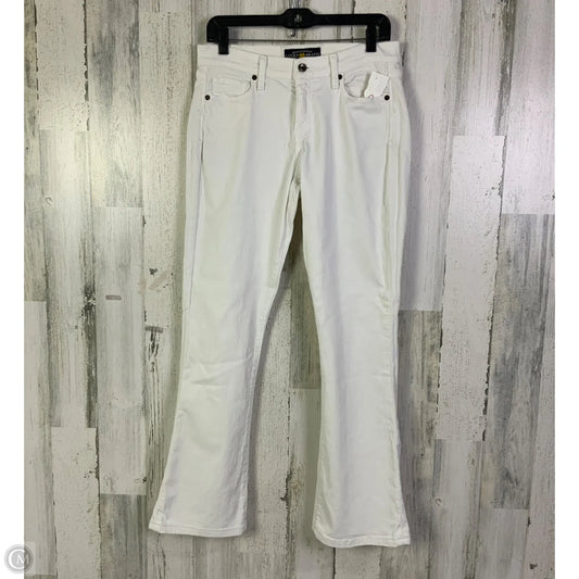 Jeans Boot Cut By Lucky Brand In White, Size: 6