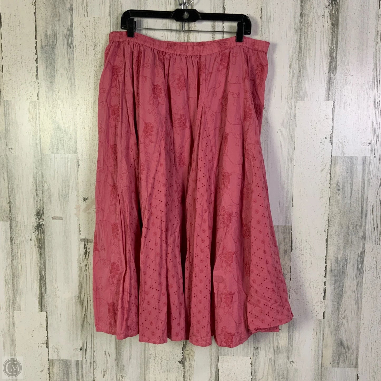 Skirt Midi By Koret In Pink, Size: 16