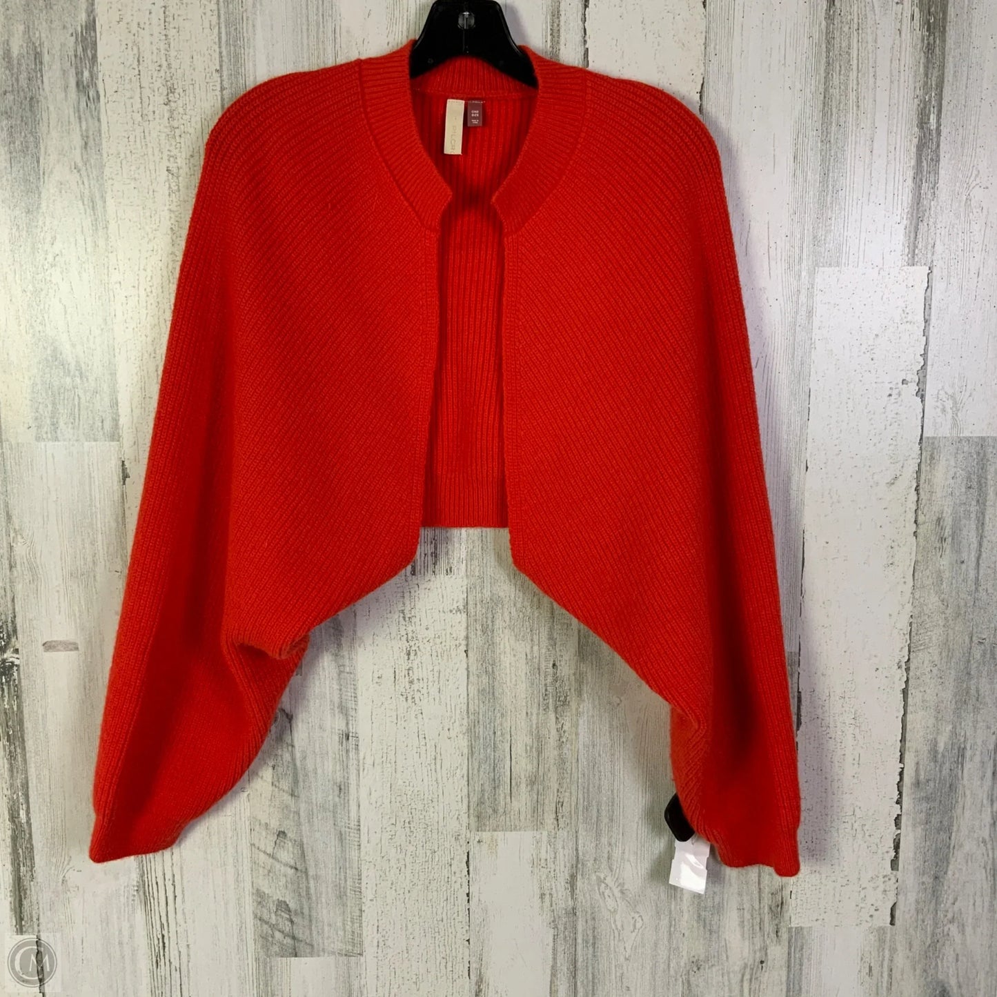 Sweater Cardigan By Pilcro In Orange, Size: Osfm