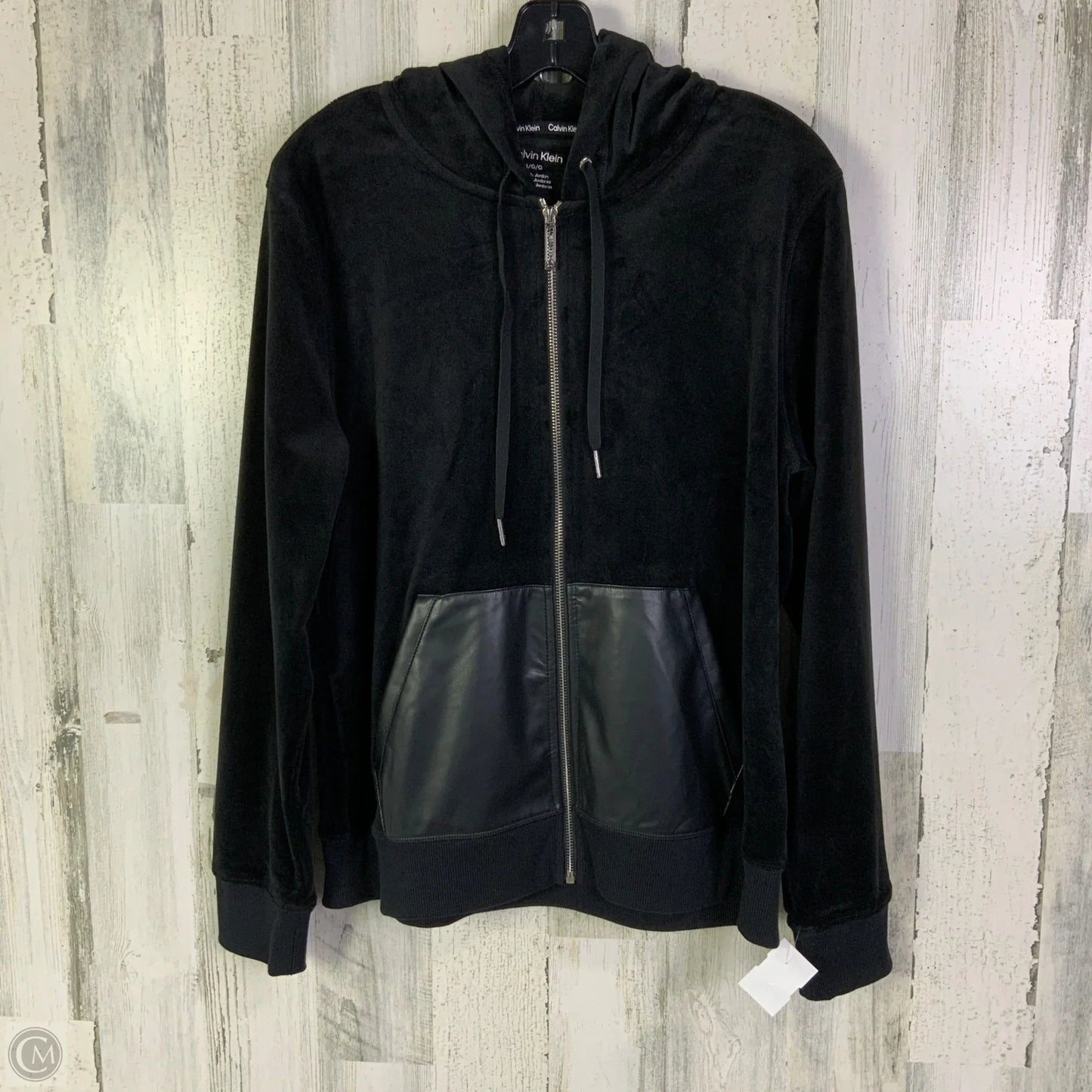 Jacket Other By Calvin Klein In Black, Size: L