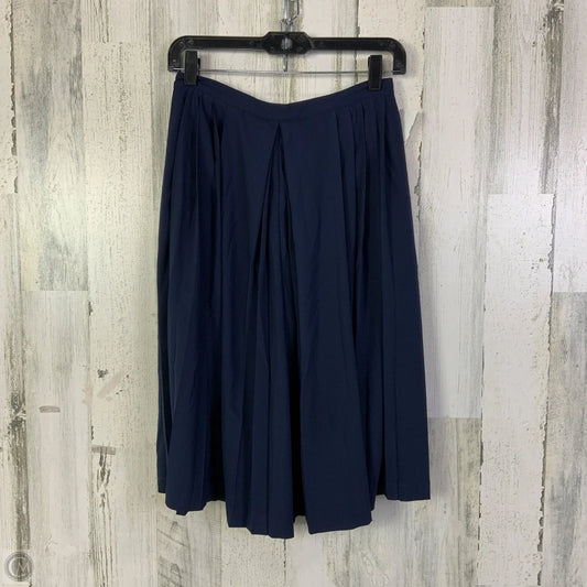 Capris Designer By Tory Burch In Navy, Size: Xs