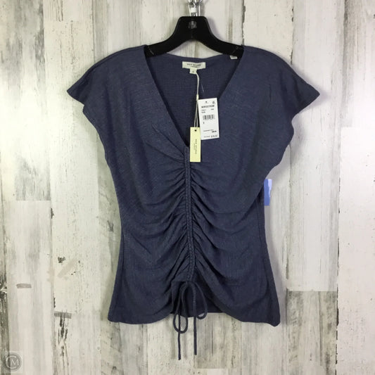 Top Sleeveless By Max Studio In Blue, Size: S