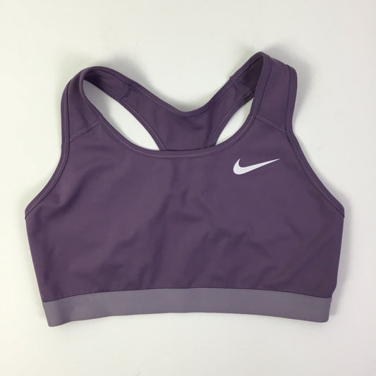 Athletic Bra By Nike Apparel In Purple, Size: L