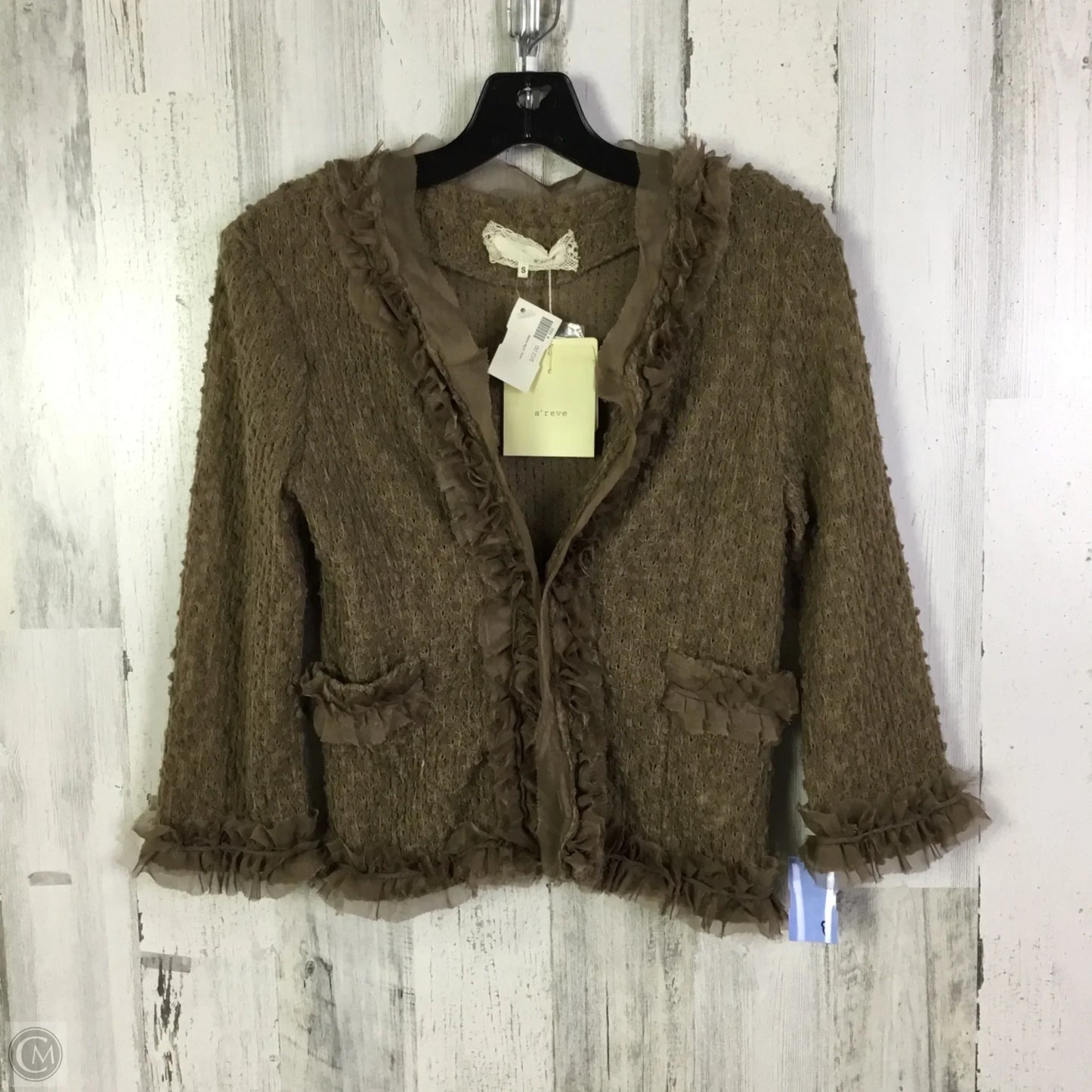 Cardigan By Areve In Brown, Size: S