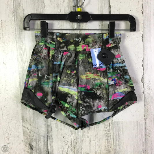 Athletic Shorts By Lululemon In Green, Size: 2