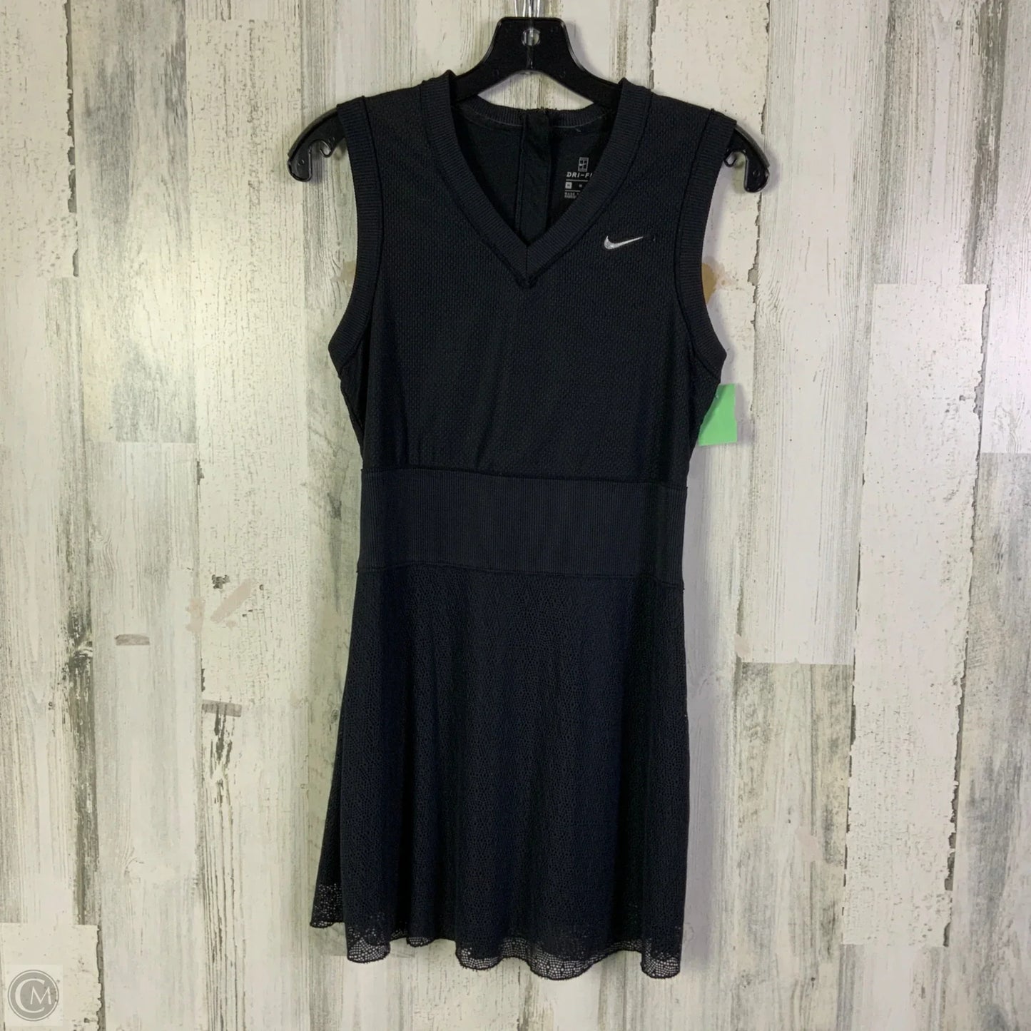 Athletic Dress By Nike Apparel In Black, Size: M