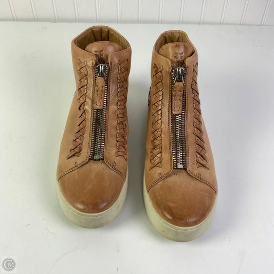 Boots Designer By Frye In Brown, Size: 10