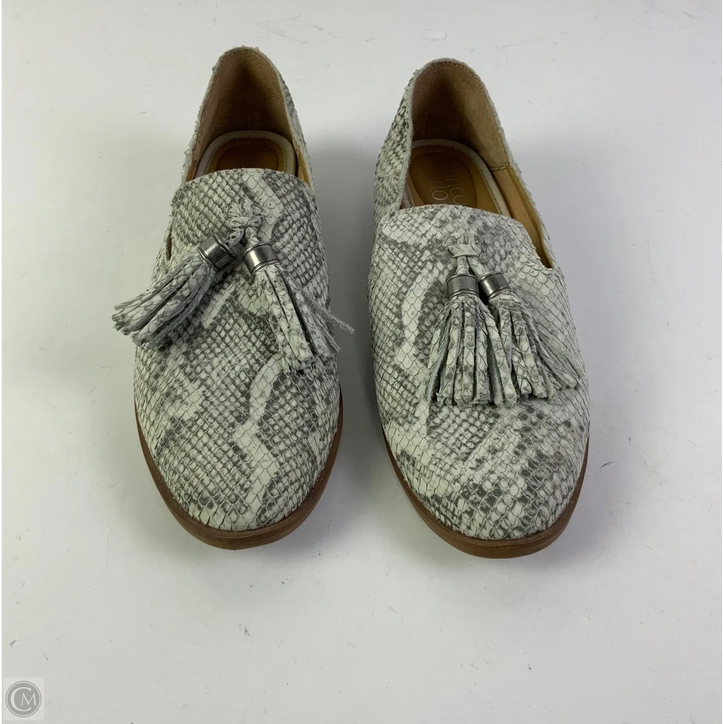 Shoes Flats By Franco Sarto In Grey, Size: 7.5