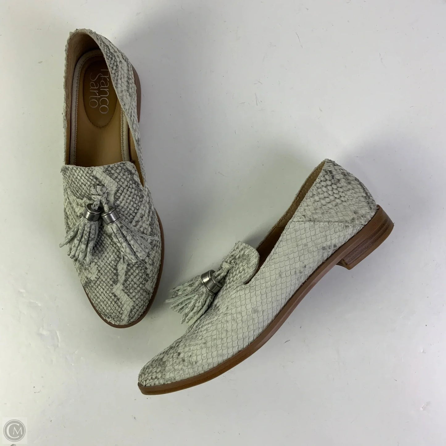 Shoes Flats By Franco Sarto In Grey, Size: 7.5