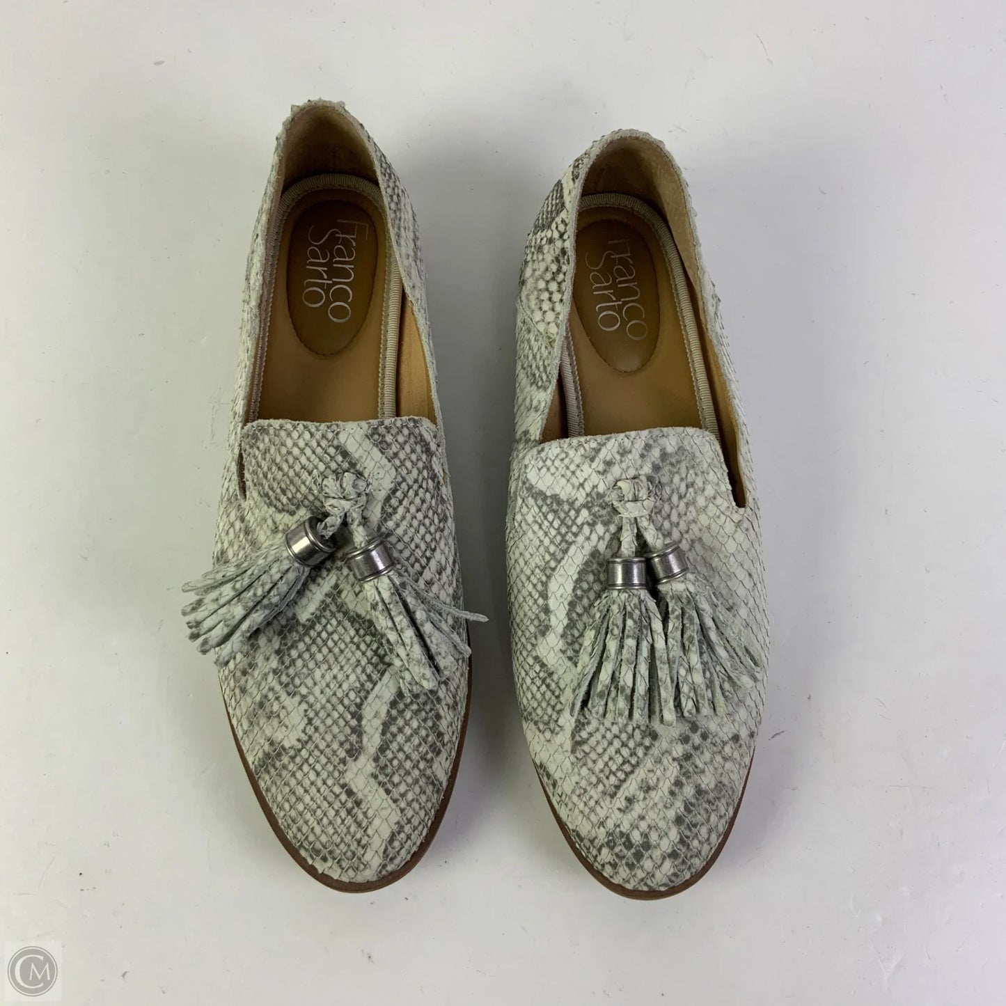 Shoes Flats By Franco Sarto In Grey, Size: 7.5