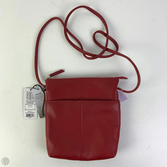 Crossbody Leather By Clothes Mentor, Size: Small