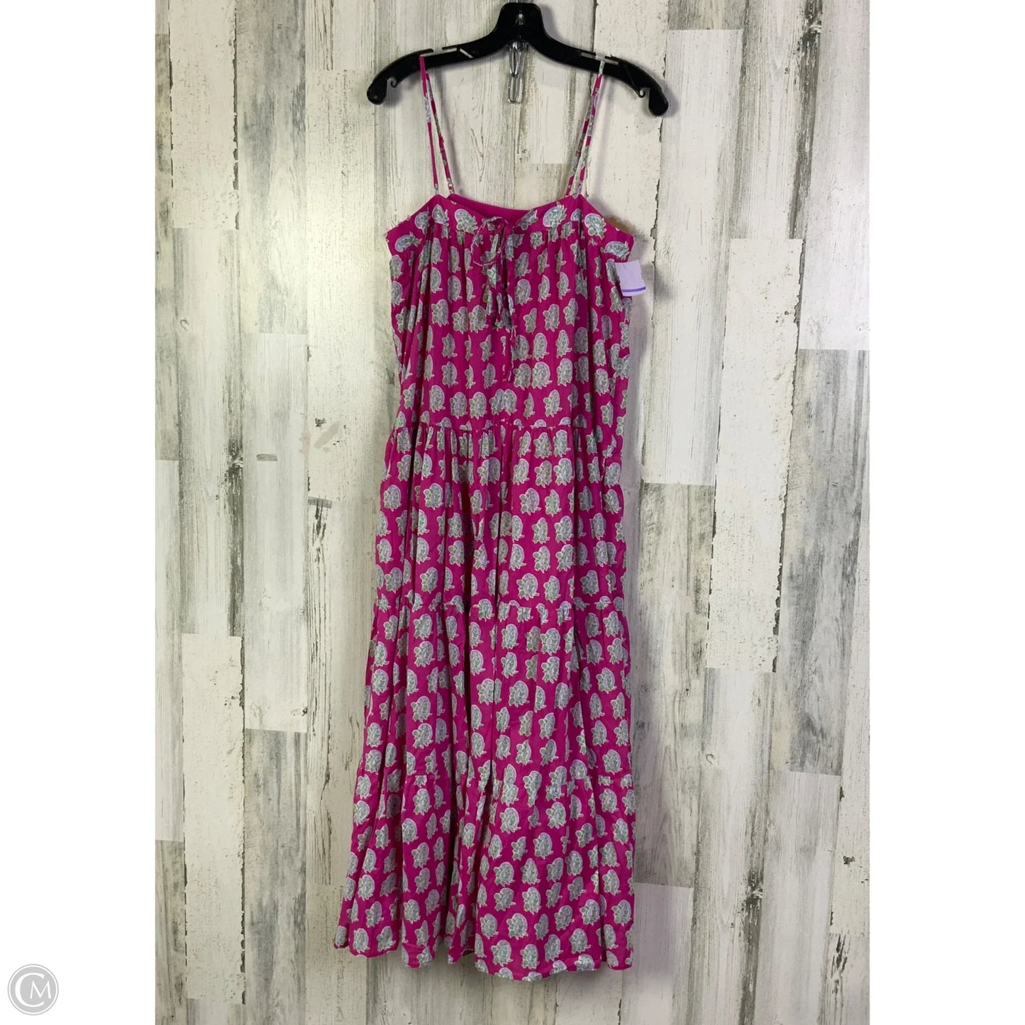 Dress Casual Midi By J. Crew In Pink, Size: S