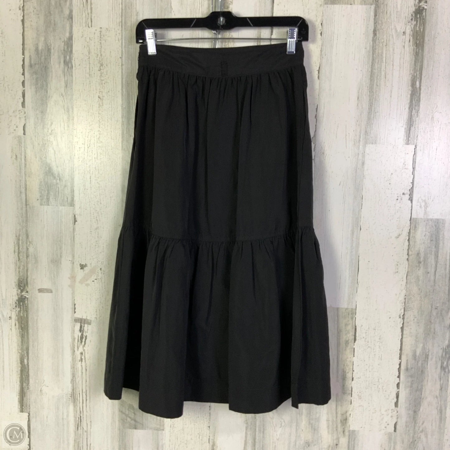 Skirt Mini & Short By Free Assembly In Black, Size: 2