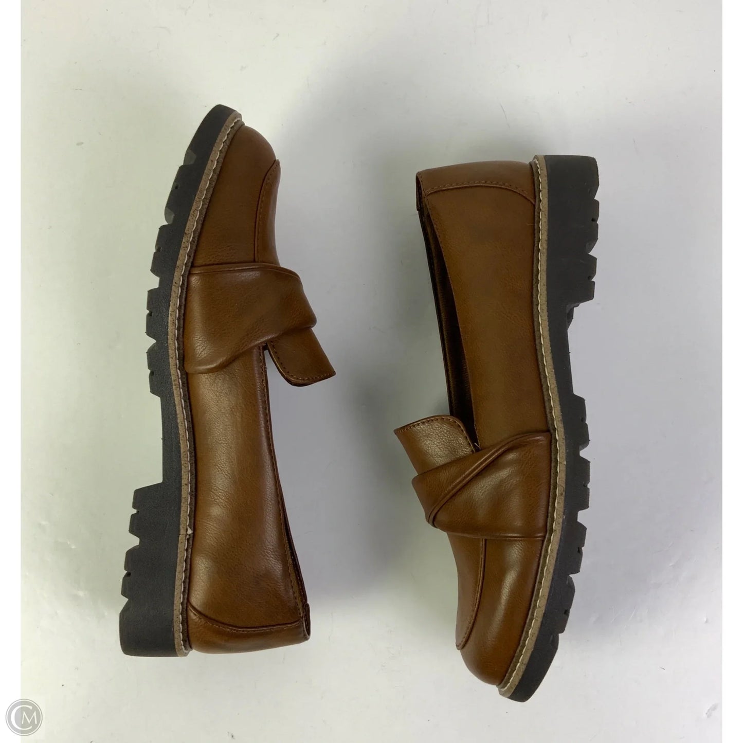 Shoes Flats By Sofft In Brown, Size: 9.5