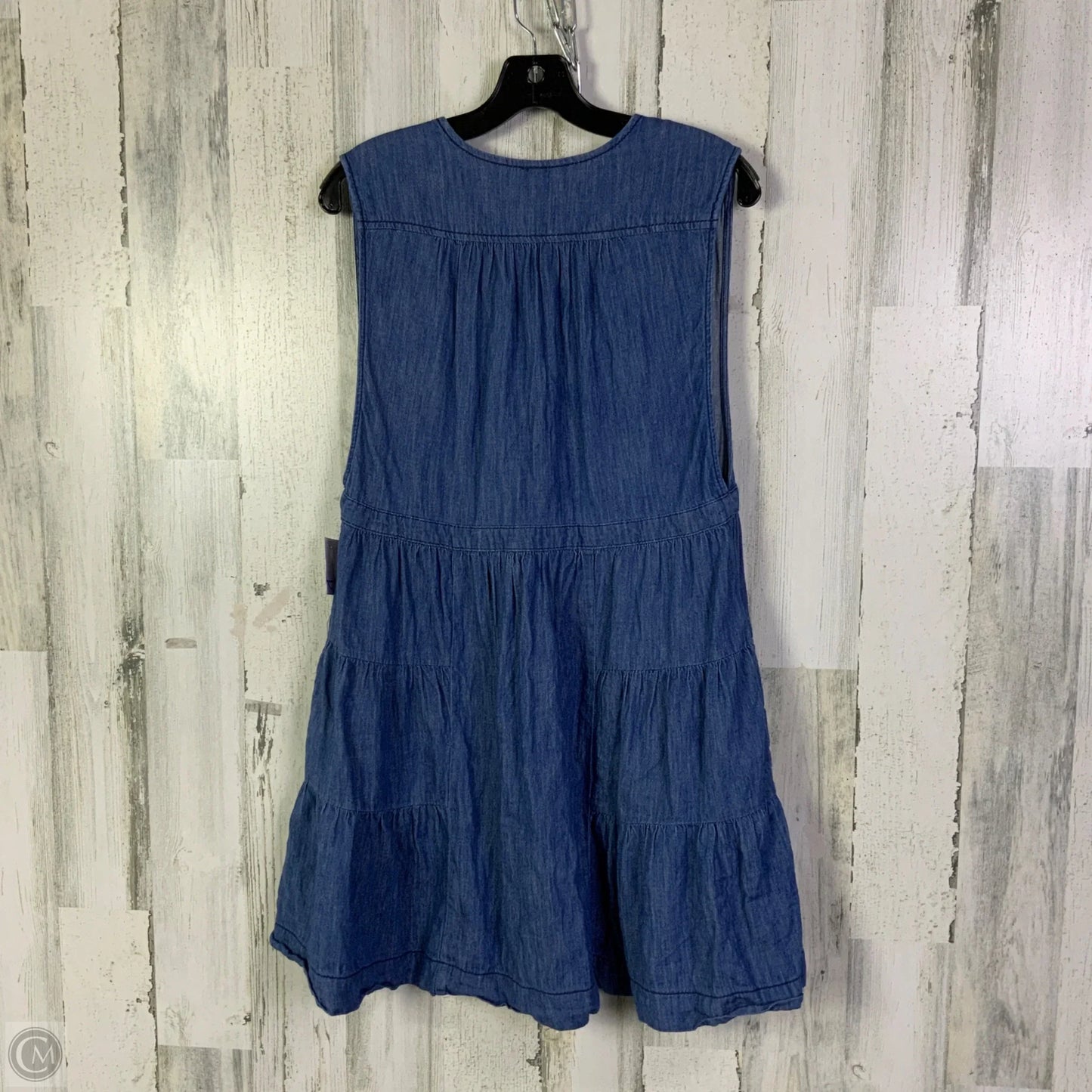 Dress Casual Short By Free People In Blue Denim, Size: S