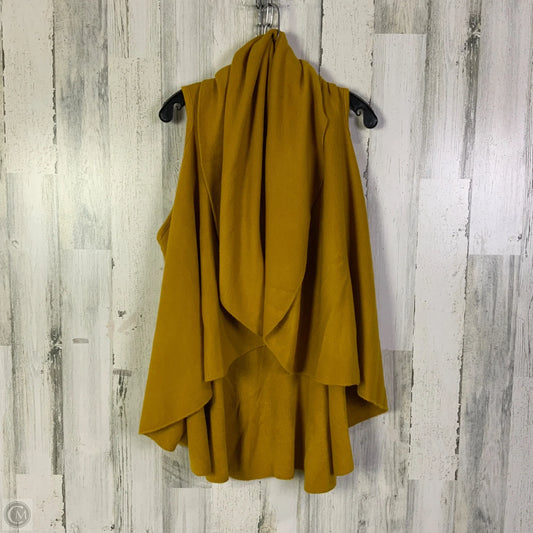 Sweater Cardigan By Moth In Yellow, Size: Osfm