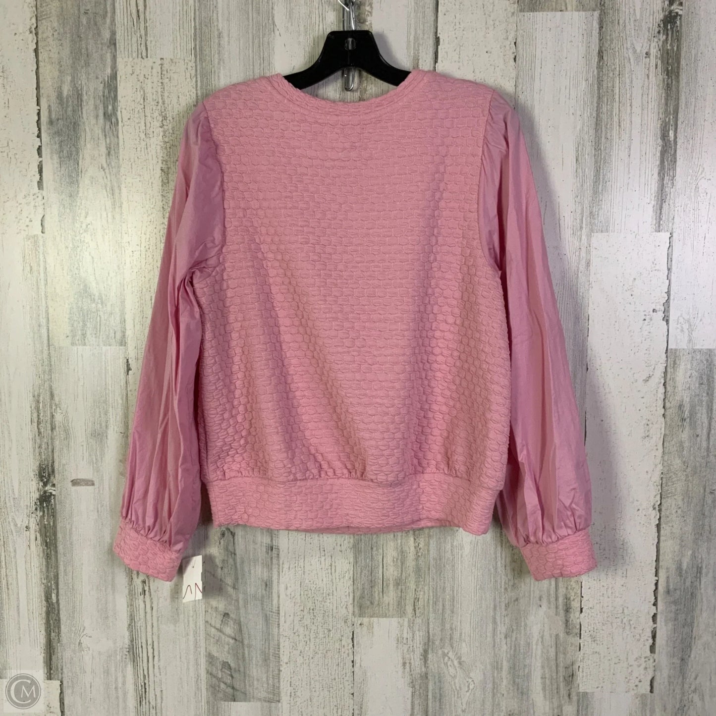 Top Long Sleeve By Porridge In Pink, Size: M