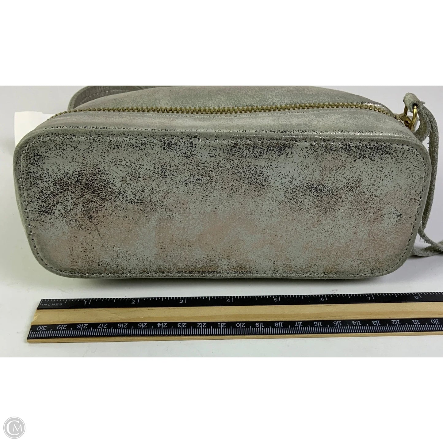 Handbag Leather By Anthropologie, Size: Small