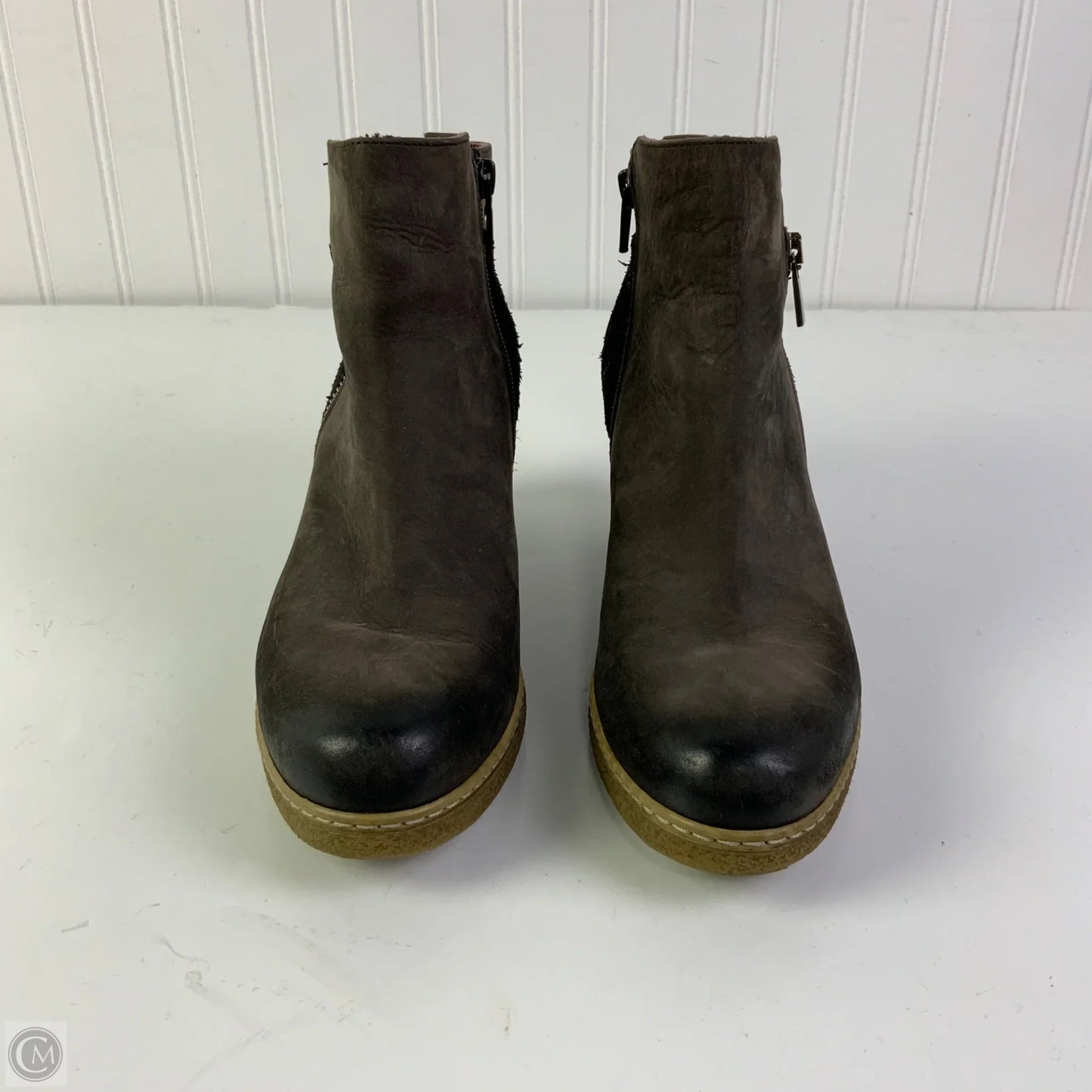 Boots Leather By Sundance In Taupe, Size: 8