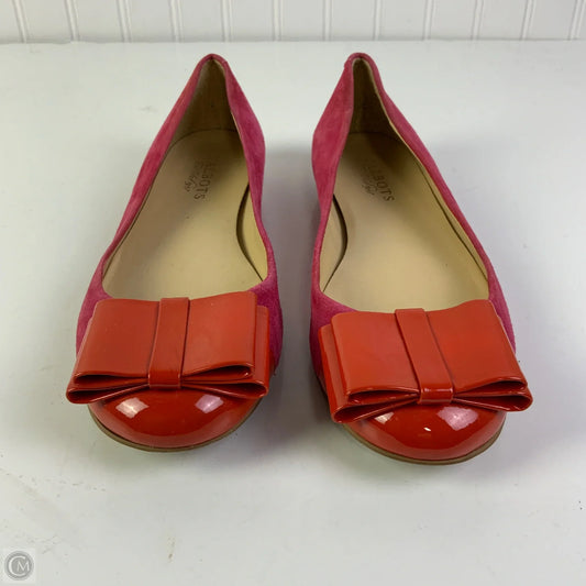 Shoes Flats By Talbots In Orange & Pink, Size: 7.5