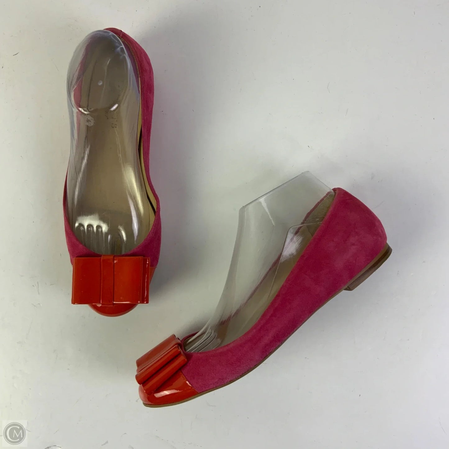 Shoes Flats By Talbots In Orange & Pink, Size: 7.5