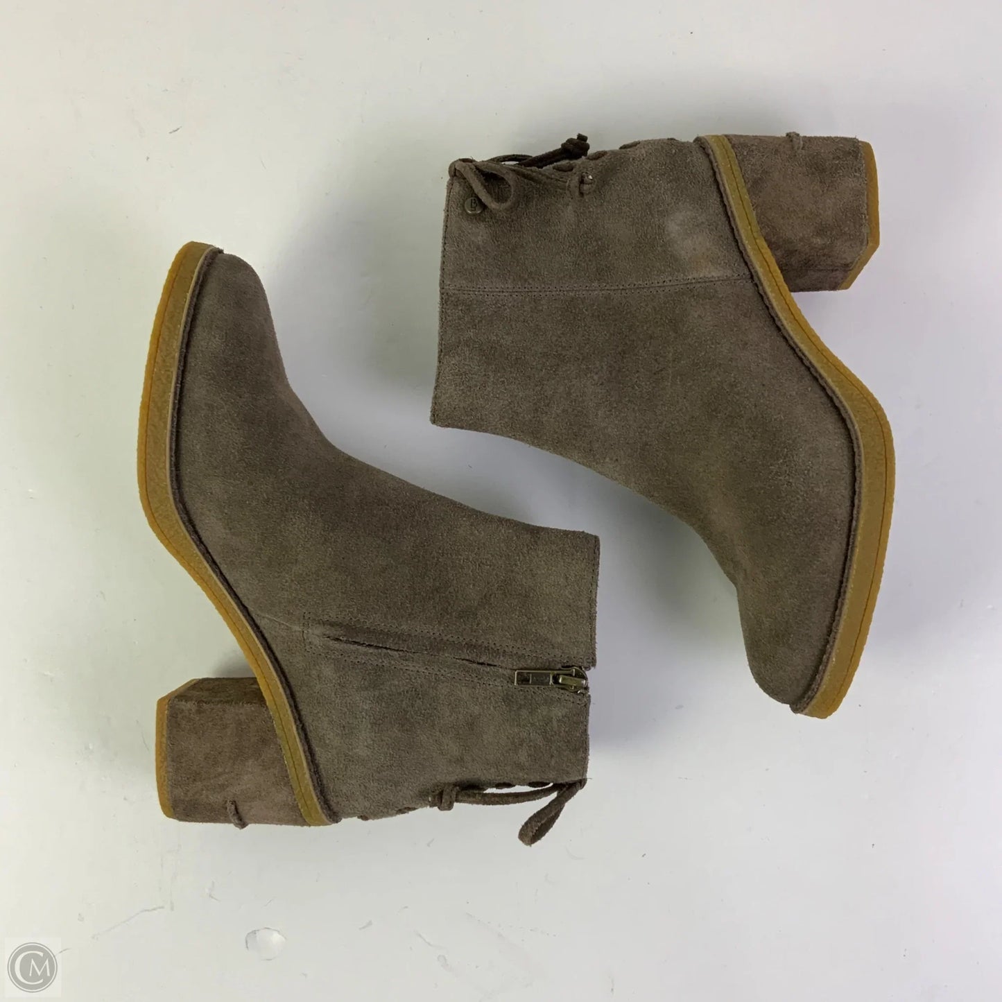 Boots Designer By Ugg In Taupe, Size: 7.5