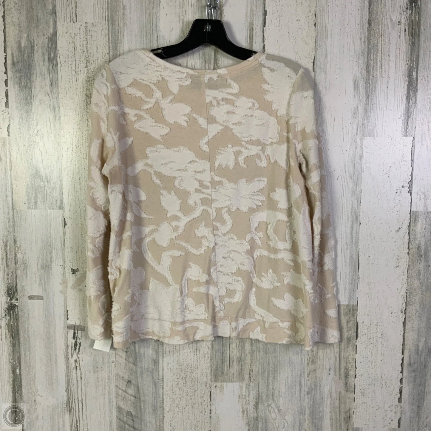 Top Long Sleeve By Loft In Peach, Size: Xs