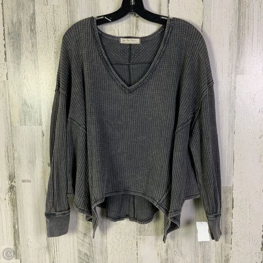 Top Long Sleeve By We The Free In Grey, Size: Xs