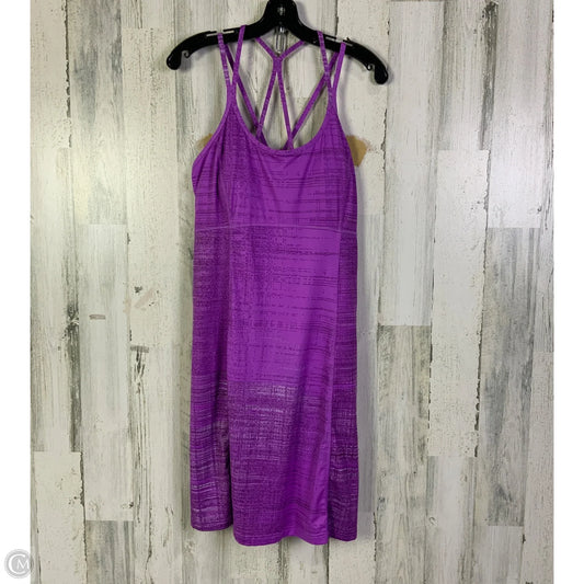 Athletic Dress By The North Face In Purple, Size: L