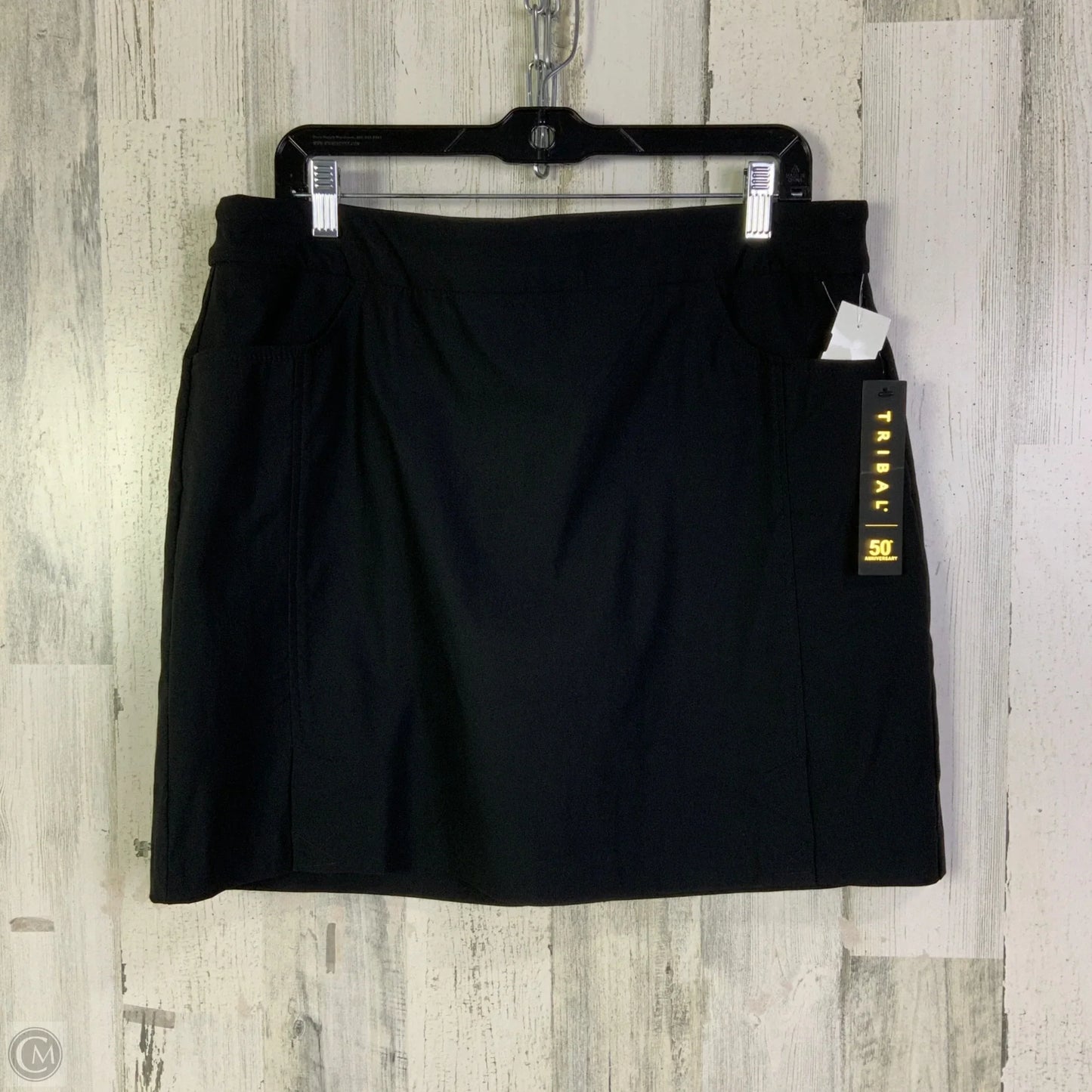 Skort By Tribal In Black, Size: 14p
