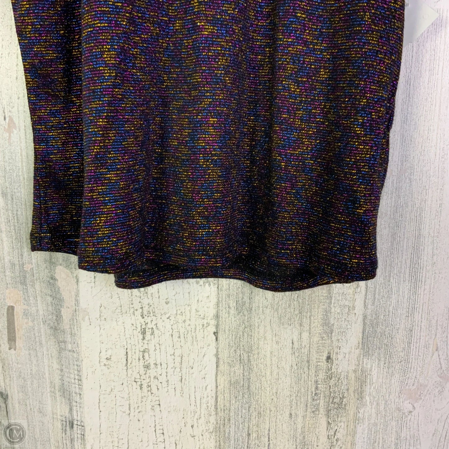 Top Sleeveless By Divided In Black, Size: M