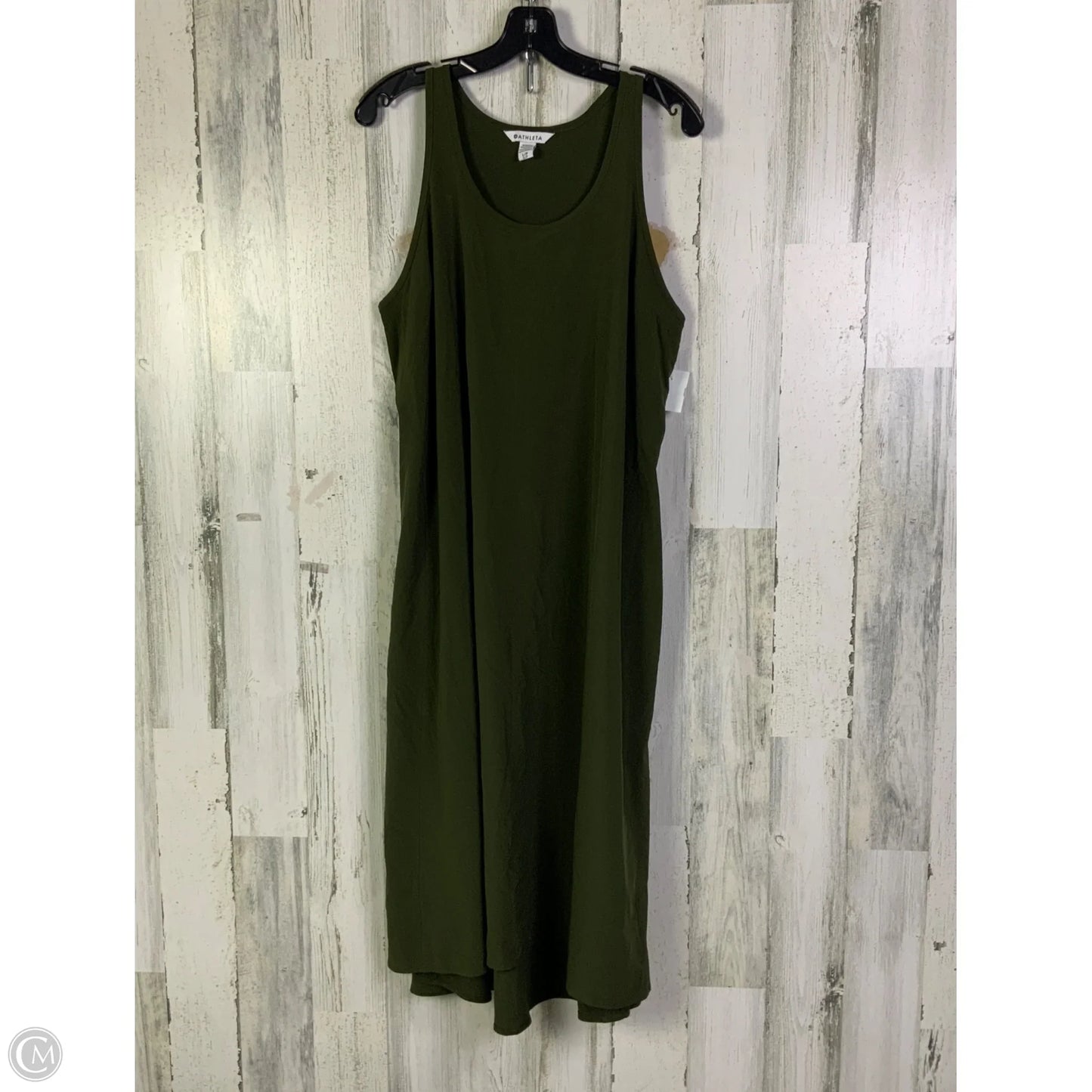 Dress Casual Short By Athleta In Green, Size: L