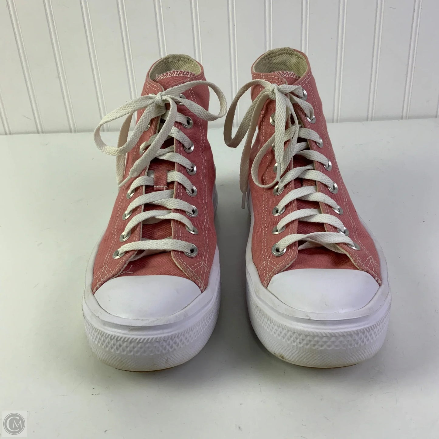 Shoes Sneakers Platform By Converse In Pink, Size: 10