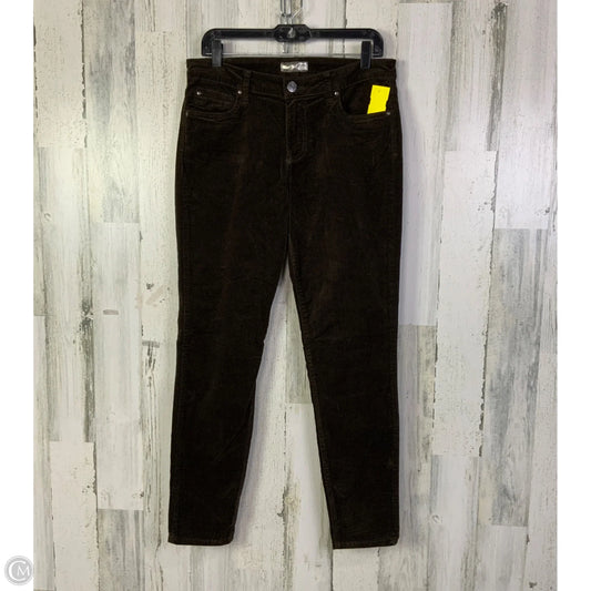 Pants Corduroy By Kut In Brown, Size: 8