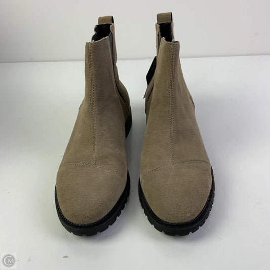 Boots Ankle Flats By Toms In Taupe, Size: 8.5