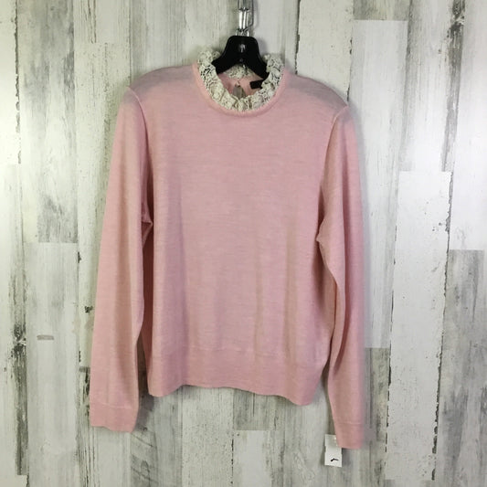 Sweater By J. Crew In Pink, Size: Xl