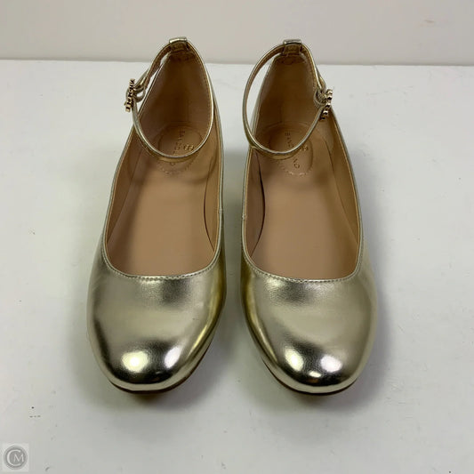Shoes Heels Block By Bandolino In Gold, Size: 7