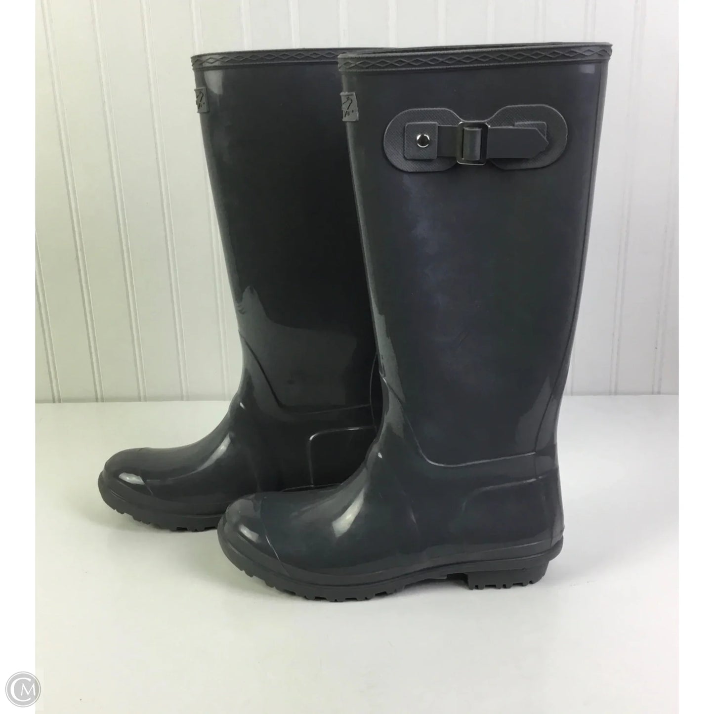 Boots Rain By Seven 7 In Grey, Size: 10