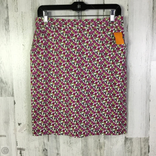 Skirt Mini & Short By Brooks Brothers In Pink & White, Size: 4