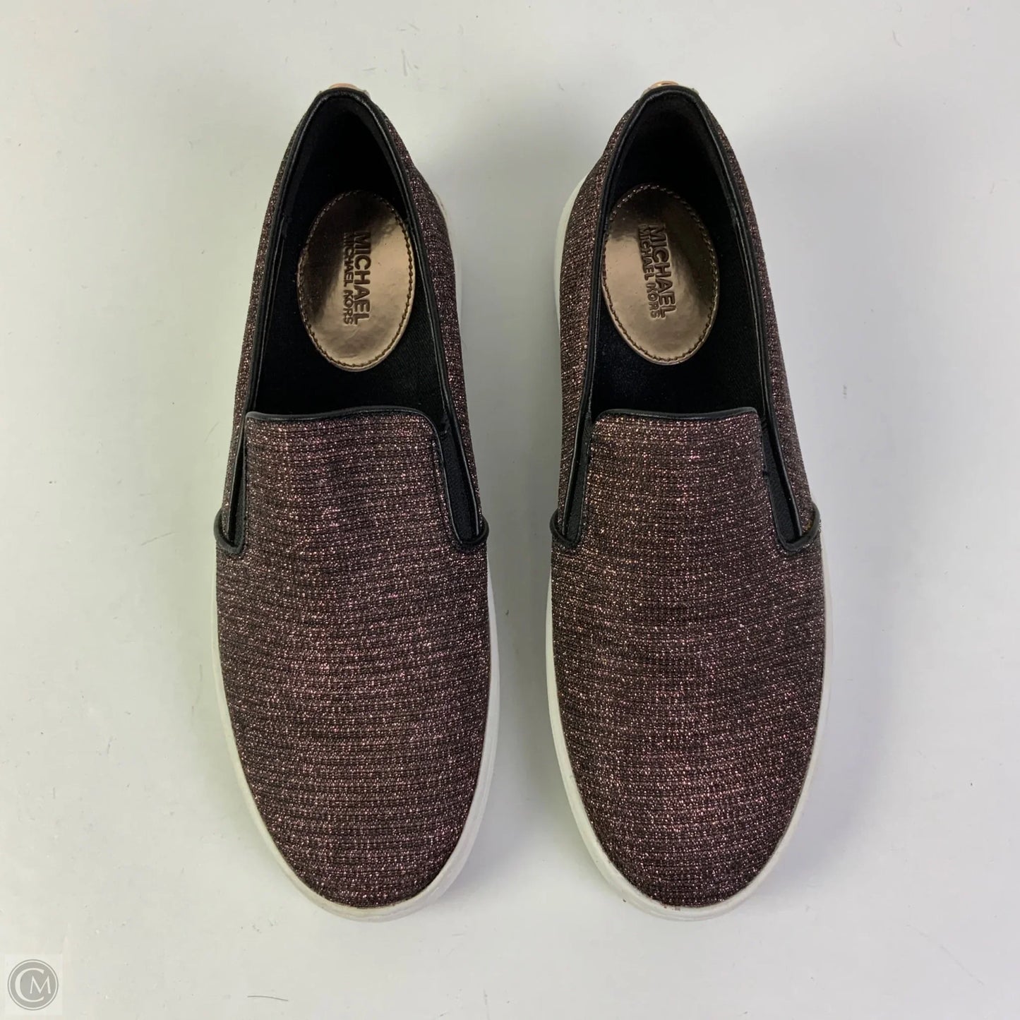 Shoes Flats By Michael By Michael Kors In Pink and Black , Size: 6.5