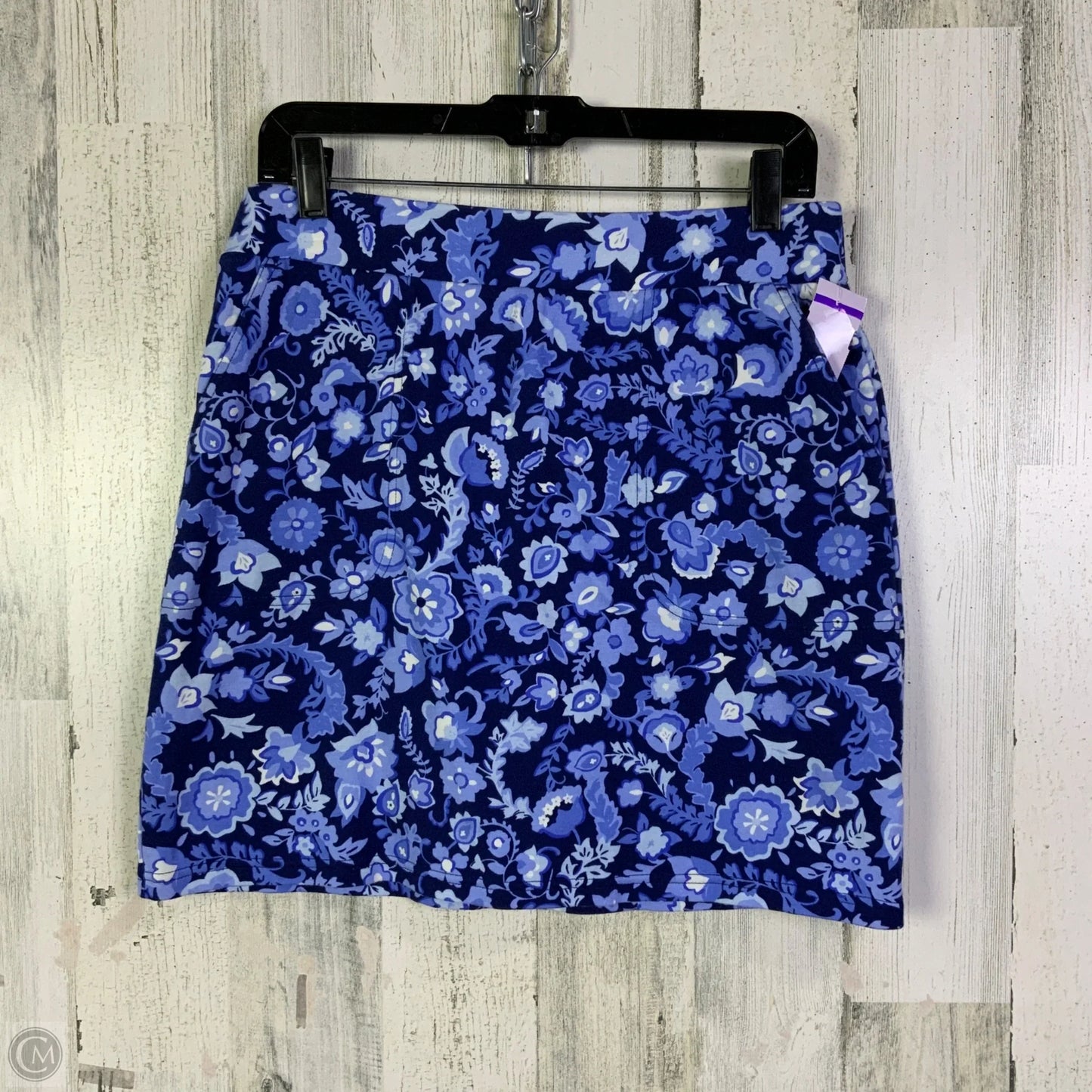 Skort By Croft And Barrow In Blue, Size: S