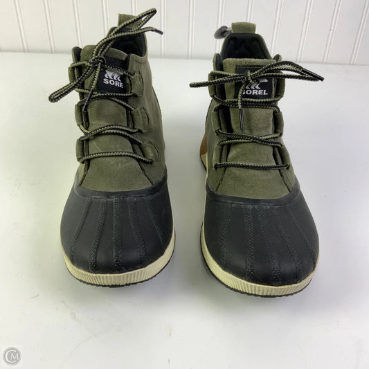 Boots Hiking By Sorel In Green, Size: 11