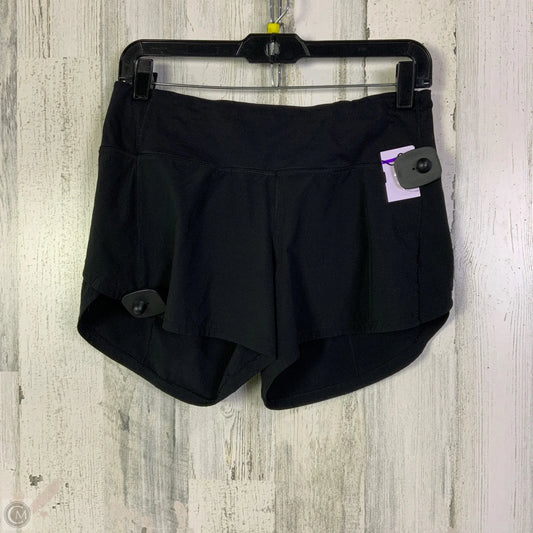 Athletic Shorts By Lululemon In Black, Size: 6