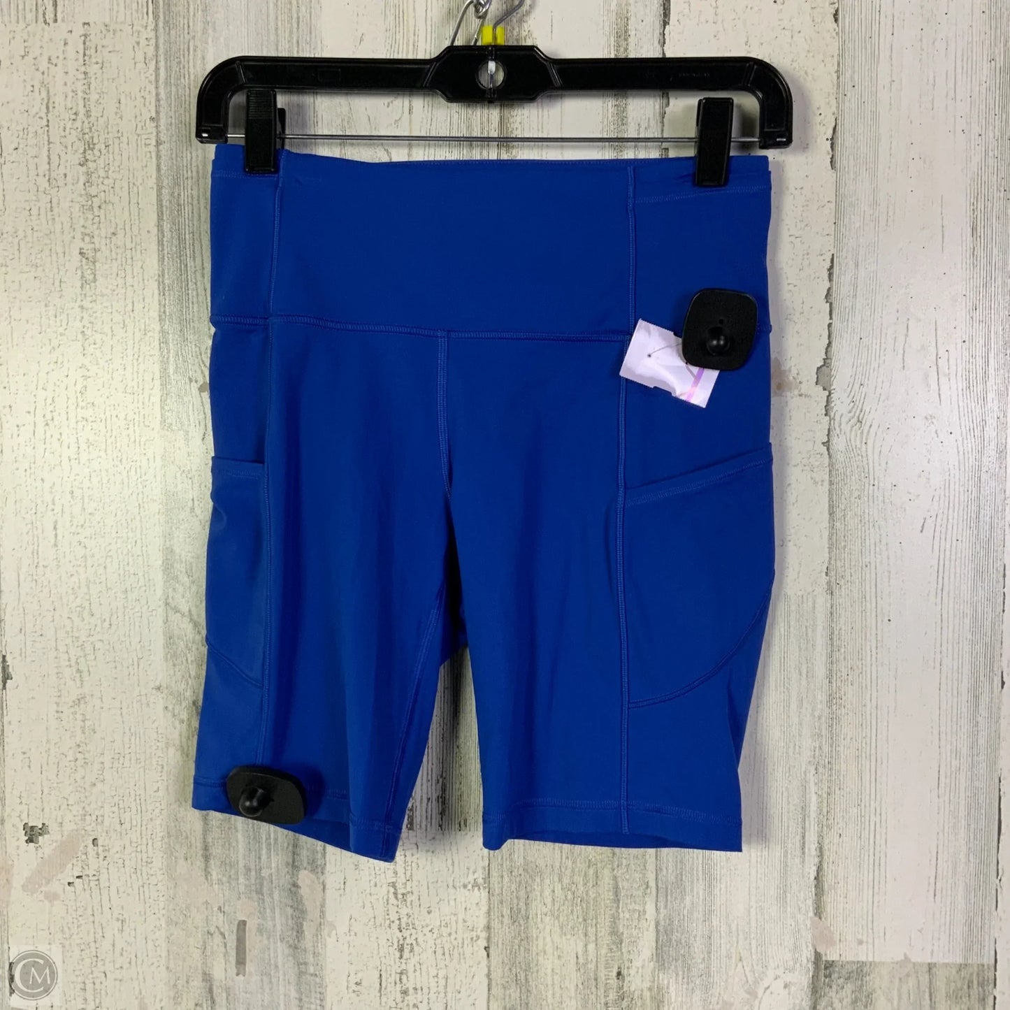 Athletic Shorts By Lululemon In Blue, Size: 6