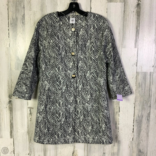 Jacket Shirt By Cabi In Black & White, Size: M