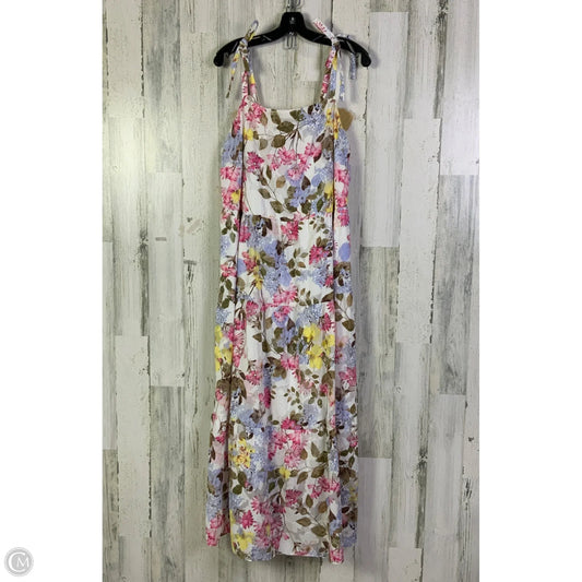 Dress Casual Maxi By Lane Bryant In Floral Print, Size: L