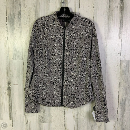 Athletic Jacket By Athleta In Black & White, Size: Xl