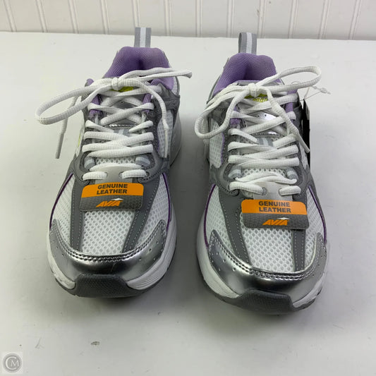 Shoes Athletic By Avia In Grey & Purple, Size: 6