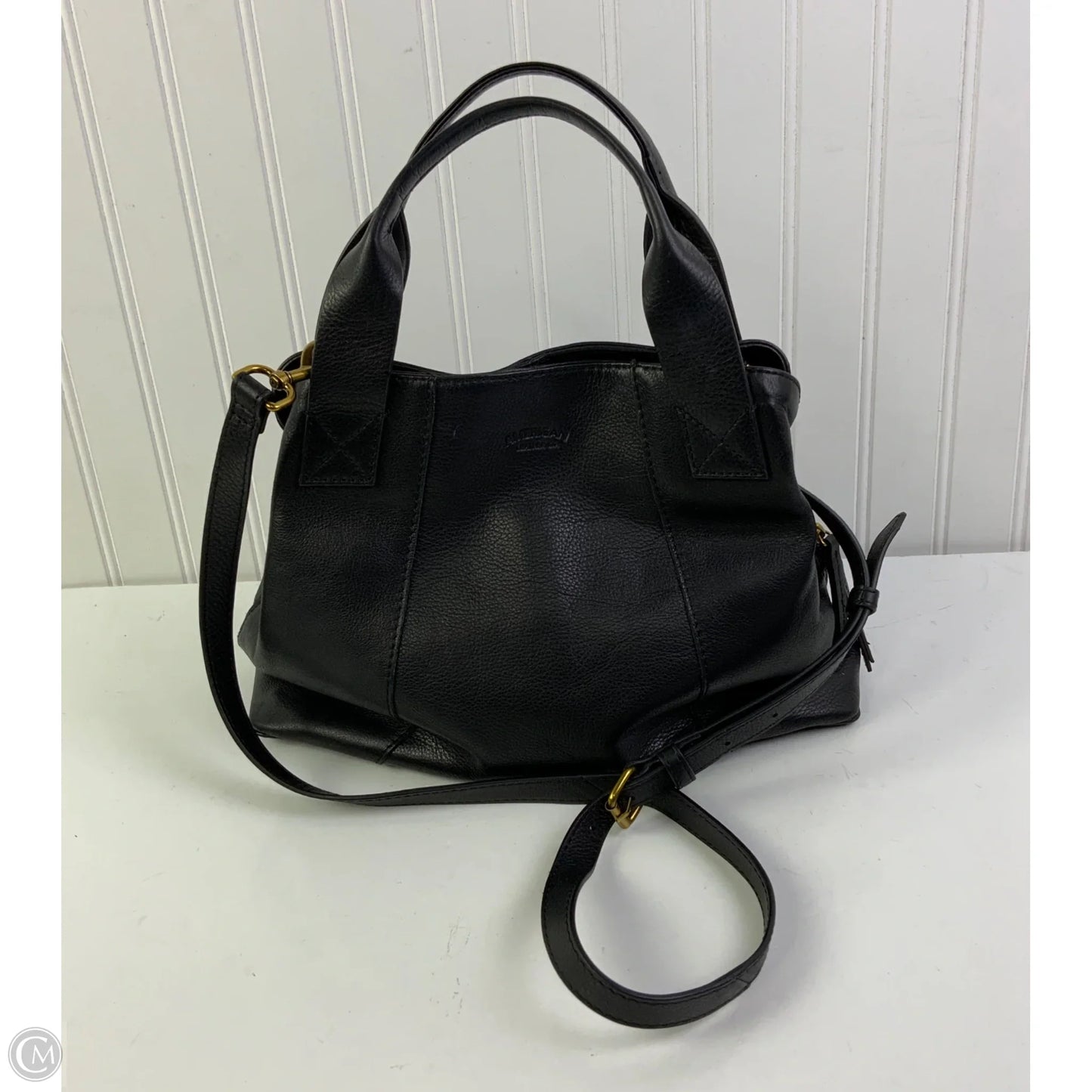 Handbag Leather By American Leather Co, Size: Medium